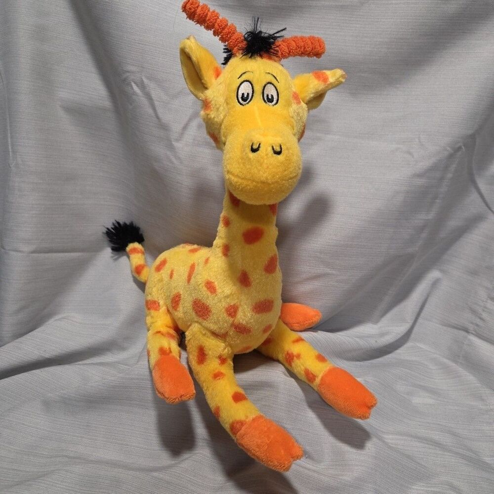 Dr Seuss Giraffe Mulberry Street 12" Plush Stuffed Animal Toy Kohls Cares